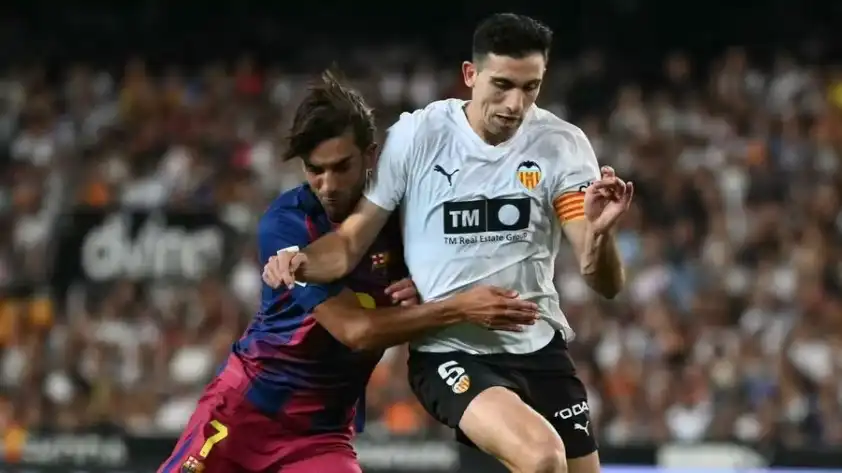 Barca đã nhận thất bại trong trận cuối của mùa giải (Ảnh: GOAL)